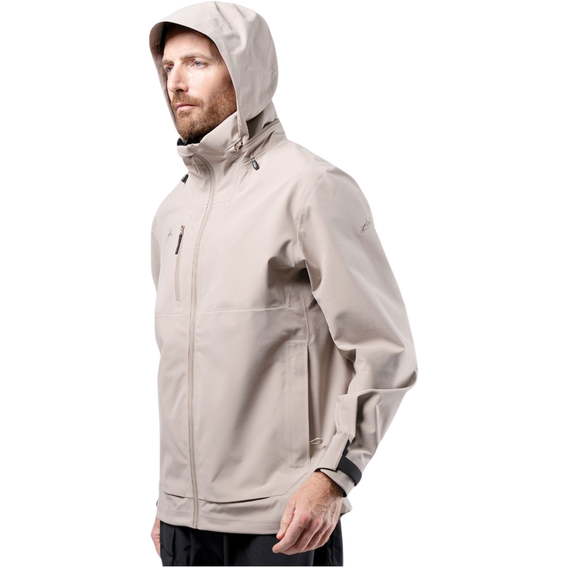 2026 Zhik Mens INS400 Coastal Sailing Jacket JKT-0400-M - Stone